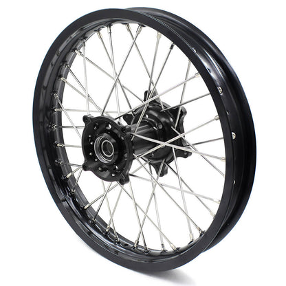 KKE 21 & 19 Wheels for HUSQVARNA TE TC FE FC SMR TXC 2000-2013 Black