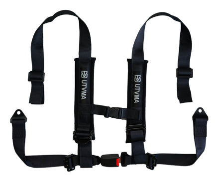 RZR 4-Point Harness Seat Pass Through Kit (2 Seats) with Override Clip