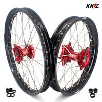 KKE 21" 18" or 21" 19" Alloy Wheels Rims For HONDA CR125R CR250R CRF250R CRF450R