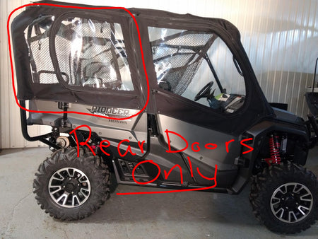 Honda Pioneer 1000-5 Cab Enclosure Rear Doors Sides Only (Please see description for availability)