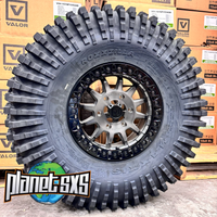 Valor Offroad V09 Beadlock Wheels + Maxxis Roxxzilla Tires (Mounted Kit)