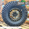 Raceline Ryno Beadlock Wheels + Maxxis Roxxzilla Tires (Mounted Kit)