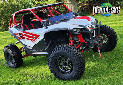 Valor V07 Beadlock Wheels + Journey Rock Poison Tires (Mounted Kit) – Fits UTVs with 4x137 Bolt Pattern | Available in Multiple Sizes