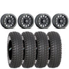 METHOD 401 MATTE BLACK BEADLOCKS ON SYSTEM 3 XCR350 TIRES