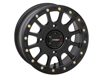 System 3 SB5 w/ colored rings on Journey Rock Poison tires | 4/137 Bolt Pattern