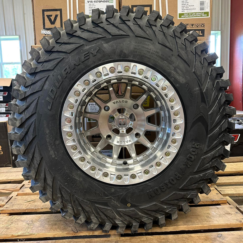 Valor Offroad V09 beadlock 15x10 0mm Journey Rock Poison kit