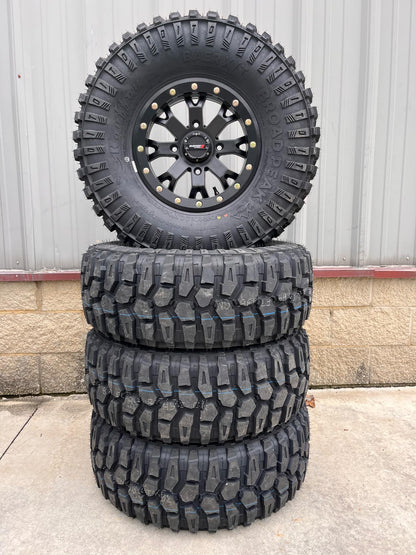 System 3 SB4 Beadlock Wheels on Broad Peak Baer XT Tires – Mounted Kit