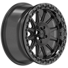Valor Offroad V09 satin black and 37x10-17 Maxxis Roxxzillas