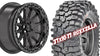 Valor Offroad V09 satin black and 37x10-17 Maxxis Roxxzillas