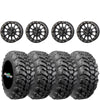 Frontline 223 Beadlocks Matte Black mounted on Interco Sniper 920's (4)