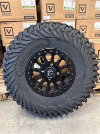 Fuel D920 Vector beadlocks 4/137 mounted on Obor Roc Scrapers (4) Can Am Honda