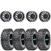Raceline Alpha beadlocks Satin Black 5/4.5 and 37x10-17 Maxxis Roxxzillas