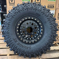 MRT TAIL GUNNER BEADLOCKS 5/4.5 5+2 MOUNTED ON ITP SAVAGE XT