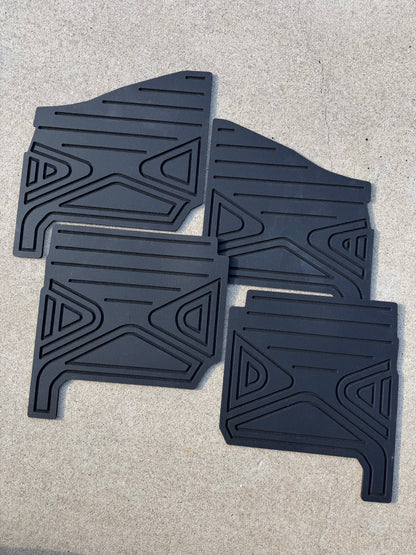Polaris Ranger 1000 BASE / EPS / Premium HD 9mm Rubber Mats (2025 to current)