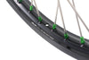 KKE 1.6*21 & 2.15*19 Wheels Rims Fit Kawasaki KX450 2019-2025 KX450X 2021-2025 Green Nipples