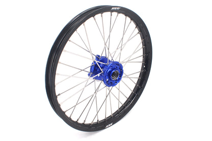 KKE 1.6*21 & 2.15*19 Wheels Rims Fit Kawasaki KX450 2019-2025 KX450X 2021-2025 Blue Hubs