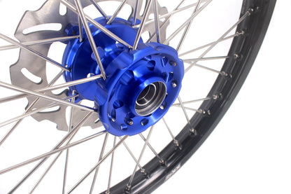 KKE 21 & 18 Off Road Spoked Wheels For KAWASAKI KX125 KX250 2003 2004 2005 Disc