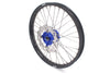 KKE 21 & 18 Motorcycle Dirt Wheels For KAWASAKI KX125 KX250 1993-2002 Blue Hub Disc