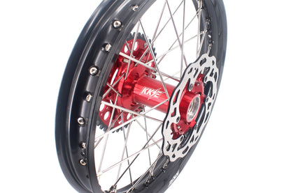 KKE 21" 18" Enduro Spoked Wheels For GAS GAS EC MC EX 125-450CC 2021-2025 Dirtbike Spoked Wheels Set