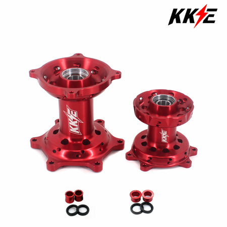 KKE OEM Size Front Rear Red Wheel Hub For Honda CRF250R 2004-2013 CRF450R 2002-2012