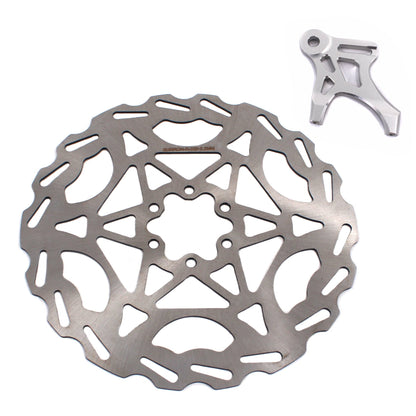 KKE Rear 220MM Disc with Adapter For SurRon Light Bee X, Segway X160/X260, E-Ride Pro SS  (Collective)