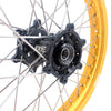 KKE 21 & 19 MX Gold Rims for Suzuki RM125 RM250 1996-2000 Black Hub