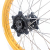 KKE 21 & 19 MX Gold Rims for Suzuki RM125 RM250 1996-2000 Black Hub