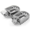 KKE BILLET CNC FOOTPEGS FOR YAMAHA YZ85 YZ125 YZ250 YZ426F YZ450F WR250F WR450F BLUE BLACK SILVER OPTIONAL