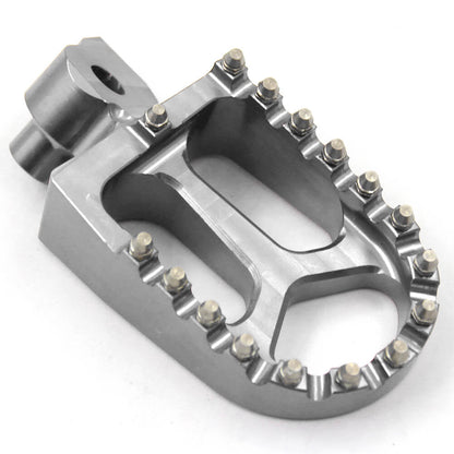 KKE BILLET CNC FOOTPEGS FOR YAMAHA YZ85 YZ125 YZ250 YZ426F YZ450F WR250F WR450F BLUE BLACK SILVER OPTIONAL