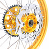KKE 21 & 19 Wheels Gold Rims For SUZUKI RM125 2001-2007 RM250 2001-2008