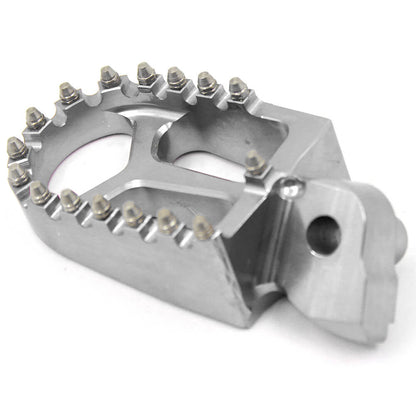 KKE BILLET CNC FOOTPEGS FOR YAMAHA YZ85 YZ125 YZ250 YZ426F YZ450F WR250F WR450F BLUE BLACK SILVER OPTIONAL