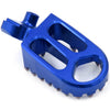 KKE BILLET CNC FOOTPEGS FOR YAMAHA YZ85 YZ125 YZ250 YZ426F YZ450F WR250F WR450F BLUE BLACK SILVER OPTIONAL