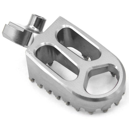 KKE BILLET CNC FOOTPEGS FOR YAMAHA YZ85 YZ125 YZ250 YZ426F YZ450F WR250F WR450F BLUE BLACK SILVER OPTIONAL