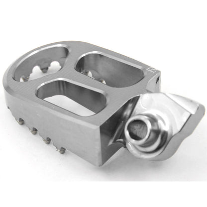 KKE BILLET CNC FOOTPEGS FOR YAMAHA YZ85 YZ125 YZ250 YZ426F YZ450F WR250F WR450F BLUE BLACK SILVER OPTIONAL