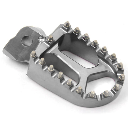 KKE BILLET CNC FOOTPEGS FOR YAMAHA YZ85 YZ125 YZ250 YZ426F YZ450F WR250F WR450F BLUE BLACK SILVER OPTIONAL