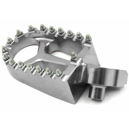 KKE BILLET CNC FOOTPEGS FOR YAMAHA YZ85 YZ125 YZ250 YZ426F YZ450F WR250F WR450F BLUE BLACK SILVER OPTIONAL
