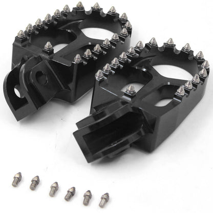 KKE CNC Footpegs for KTM SX SX-F XC  XC-F EXC EXC-F 2001-2015 Orange/Blue/Black/Silver