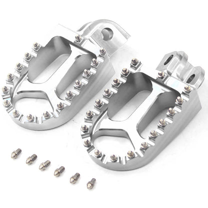 KKE CNC Footpegs for KTM SX SX-F XC  XC-F EXC EXC-F 2001-2015 Orange/Blue/Black/Silver