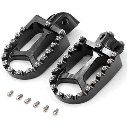KKE CNC Footpegs for KTM SX SX-F XC  XC-F EXC EXC-F 2001-2015 Orange/Blue/Black/Silver