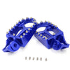 KKE CNC Footpegs Pedals for KTM SX SXF XC XCF 125 150 250 350 450 2016-2020 Orange/Blue/Black