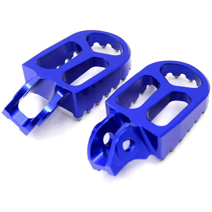 KKE CNC Footpegs Pedals for KTM SX SXF XC XCF 125 150 250 350 450 2016-2020 Orange/Blue/Black