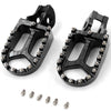 KKE CNC Footpegs Pedals for KTM SX SXF XC XCF 125 150 250 350 450 2016-2020 Orange/Blue/Black