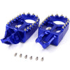 KKE CNC Footpegs Pedals for KTM SX SXF XC XCF 125 150 250 350 450 2016-2020 Orange/Blue/Black