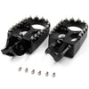 KKE CNC Footpegs Pedals for KTM SX SXF XC XCF 125 150 250 350 450 2016-2020 Orange/Blue/Black