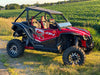 55-2800 SPIKE Honda Talon Lower Door Inserts-Dark Tinted
