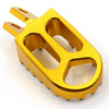 KKE CNC Billet Footpegs for SUZUKI DRZ400 DRZ400E DRZ400S DRZ400SM Gold/Blue/Black
