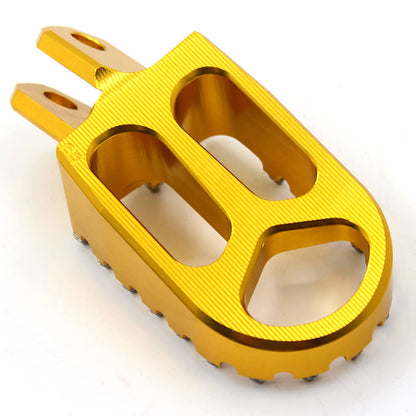 KKE CNC Billet Footpegs for SUZUKI DRZ400 DRZ400E DRZ400S DRZ400SM Gold/Blue/Black