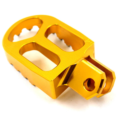 KKE CNC Billet Footpegs for SUZUKI DRZ400 DRZ400E DRZ400S DRZ400SM Gold/Blue/Black
