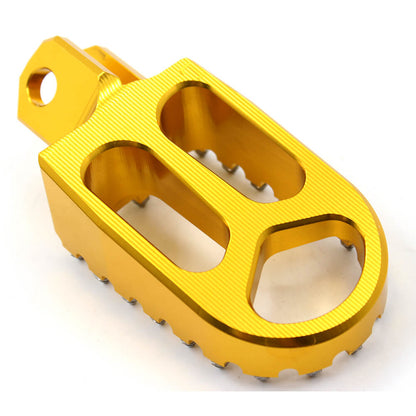 KKE CNC Billet Footpegs for SUZUKI DRZ400 DRZ400E DRZ400S DRZ400SM Gold/Blue/Black