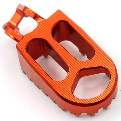 KKE CNC Footpegs Pedals for KTM SX SXF XC XCF 125 150 250 350 450 2016-2020 Orange/Blue/Black
